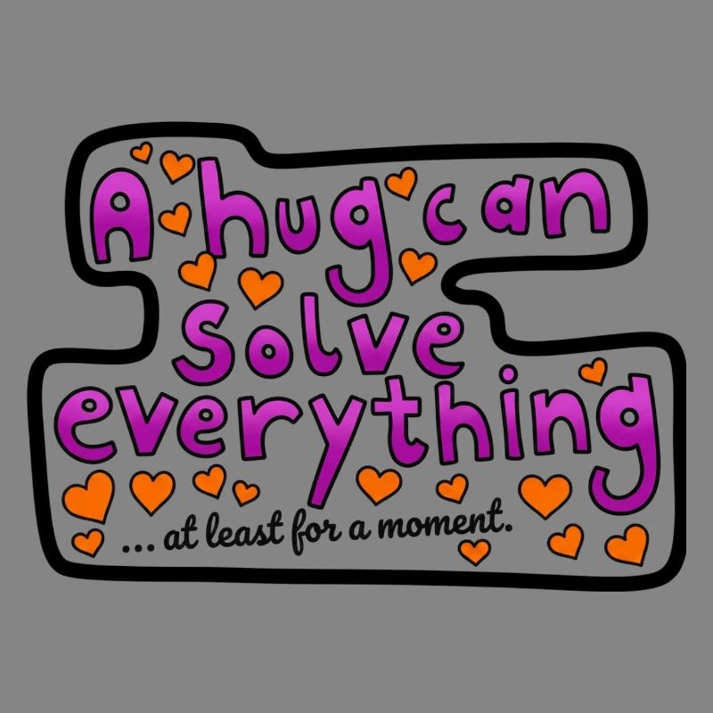 A hug can help