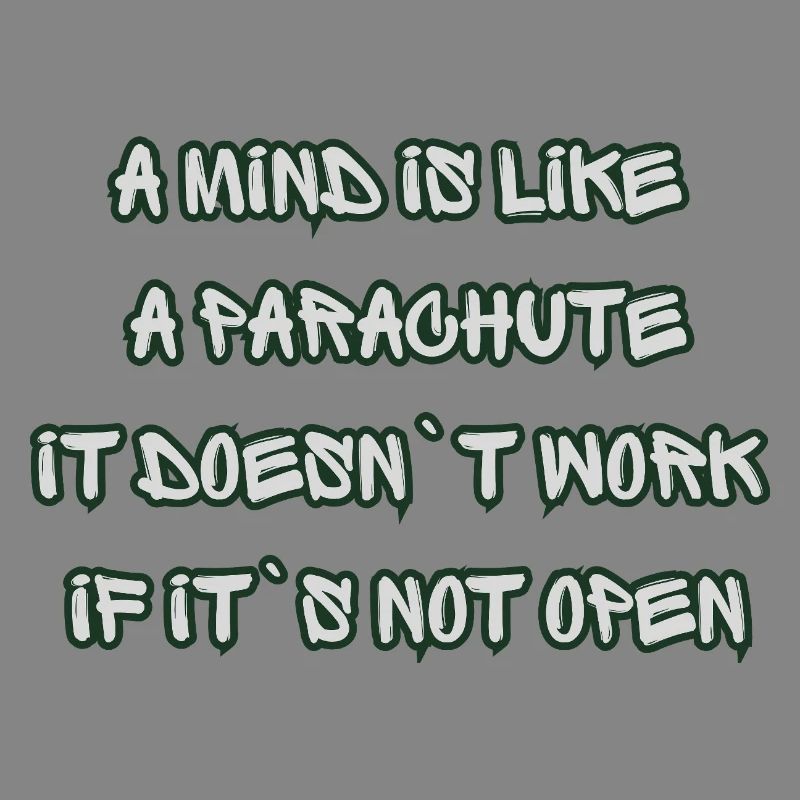 Open Mind Parachute Zitat