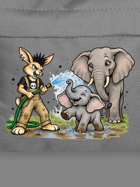 Bunny Punk Tierpfleger — Wasserhelden Elefant 