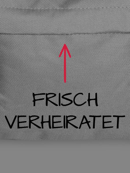 Frisch verheiratet Flitterwochen Hochzeitsreise