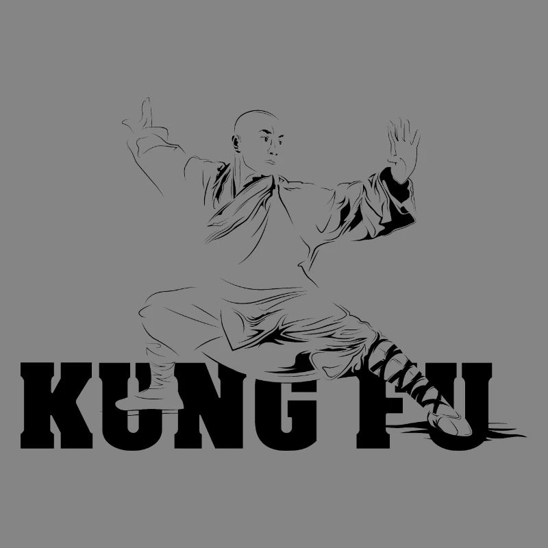 shaolin kungfu master fighter symbol