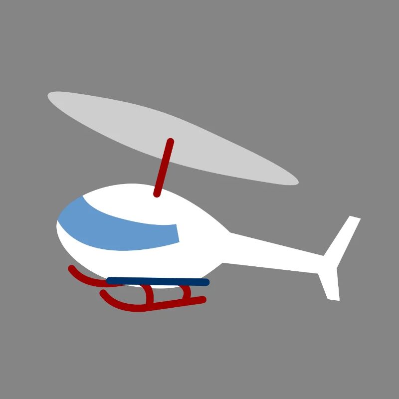 White Helicopter