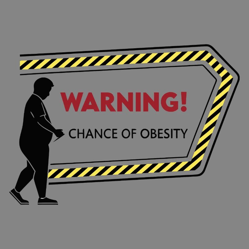 Warning: Obesity Caution Graphic