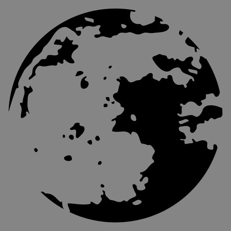 Moon Stencil