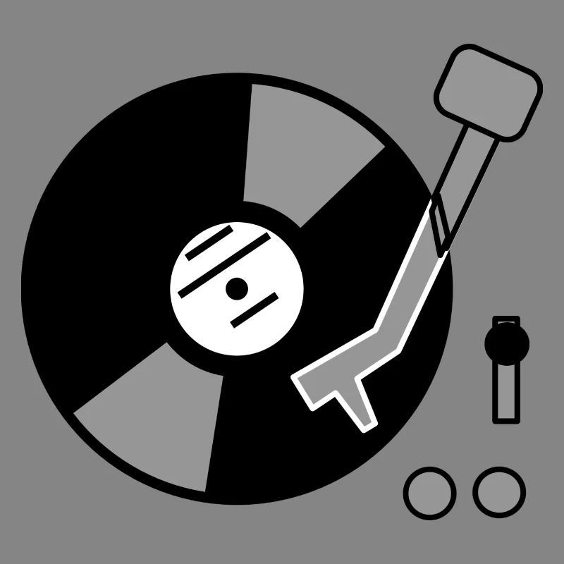 DJ Turntable Idée cadeau vinyle Disque phonographe Musique