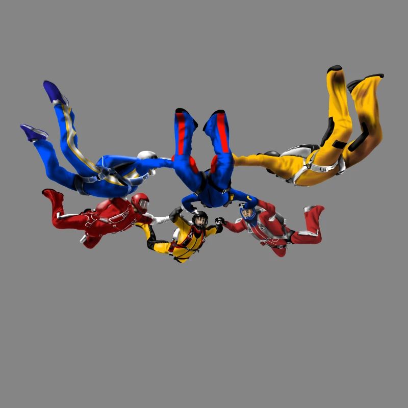 skydivers
