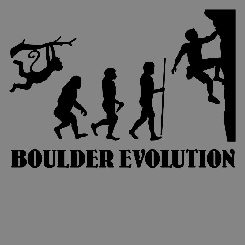 Boulder Evolution Klettern Bergsteigen Boulderer