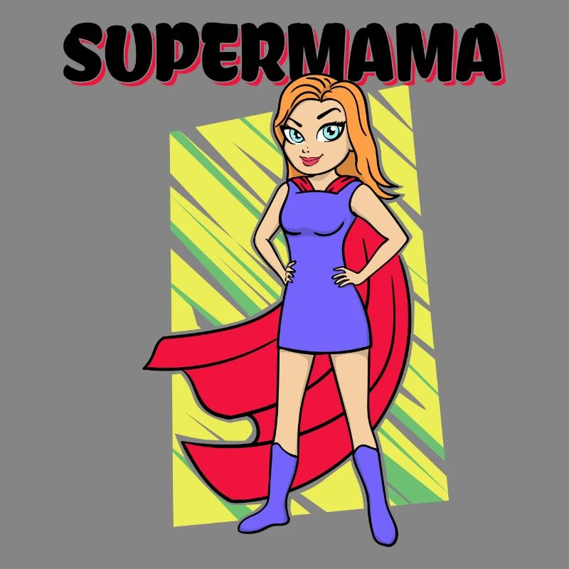 Supermama Beste Mutter Muttertag Statement Mama