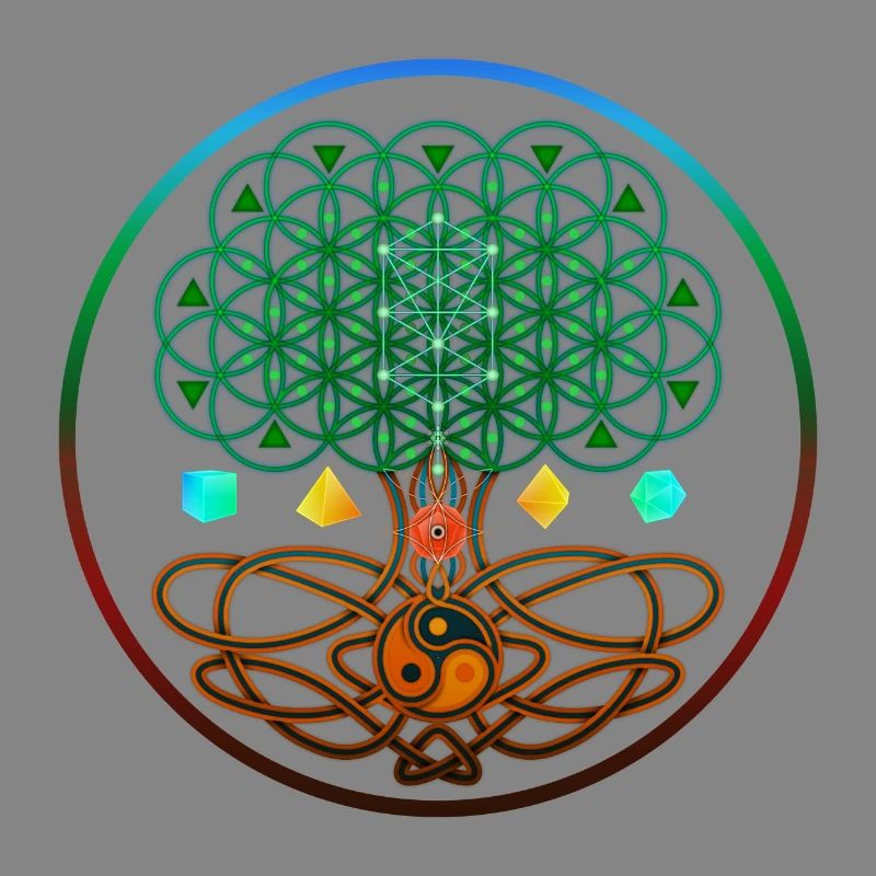 Baum des Lebens, Baum des Lebens, Heilige Geometrie