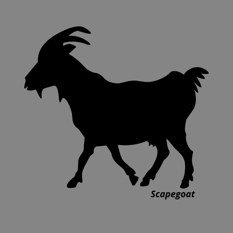 Sündenbock schwarz