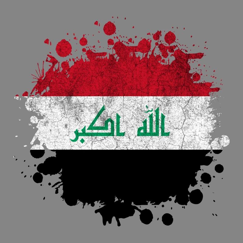 Iraq Splash flags design