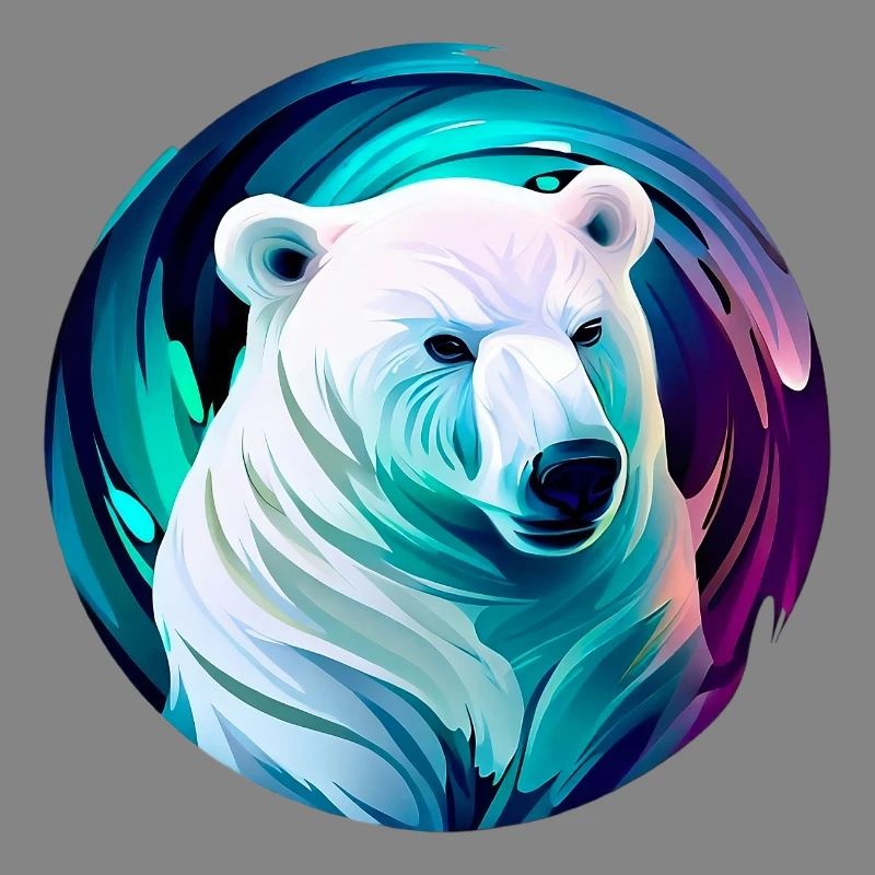 White polar bear