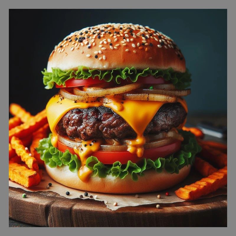 Burger complet
