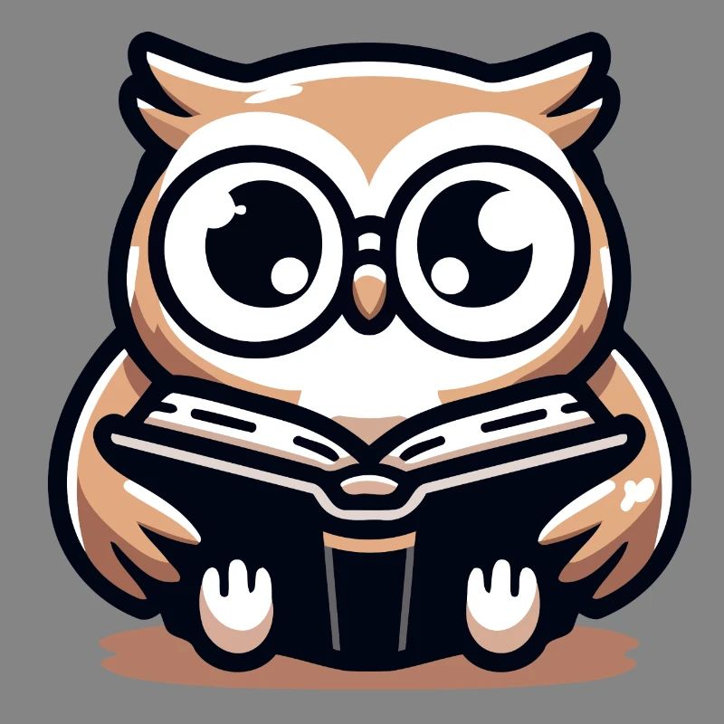 Wise Owl Reader Bookish Charm