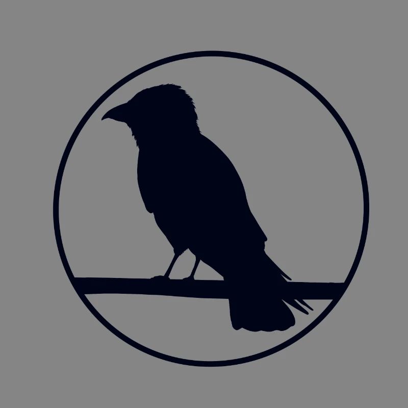 Crow on a branch