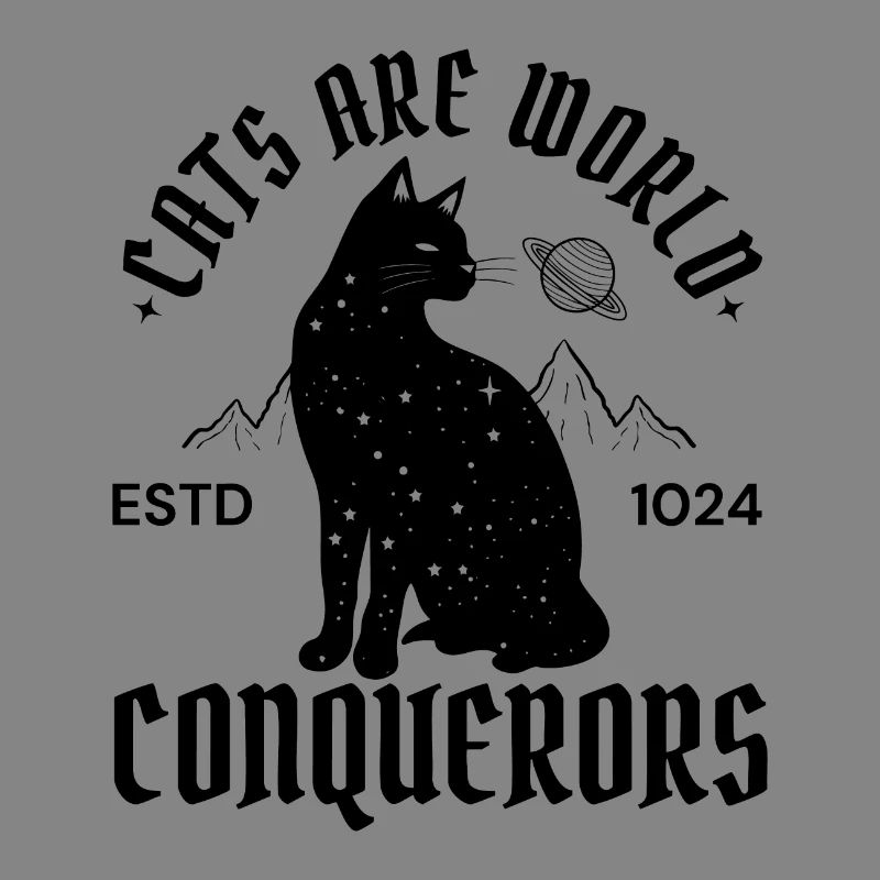Black Cat Conqueror - Mystical Cat Theme