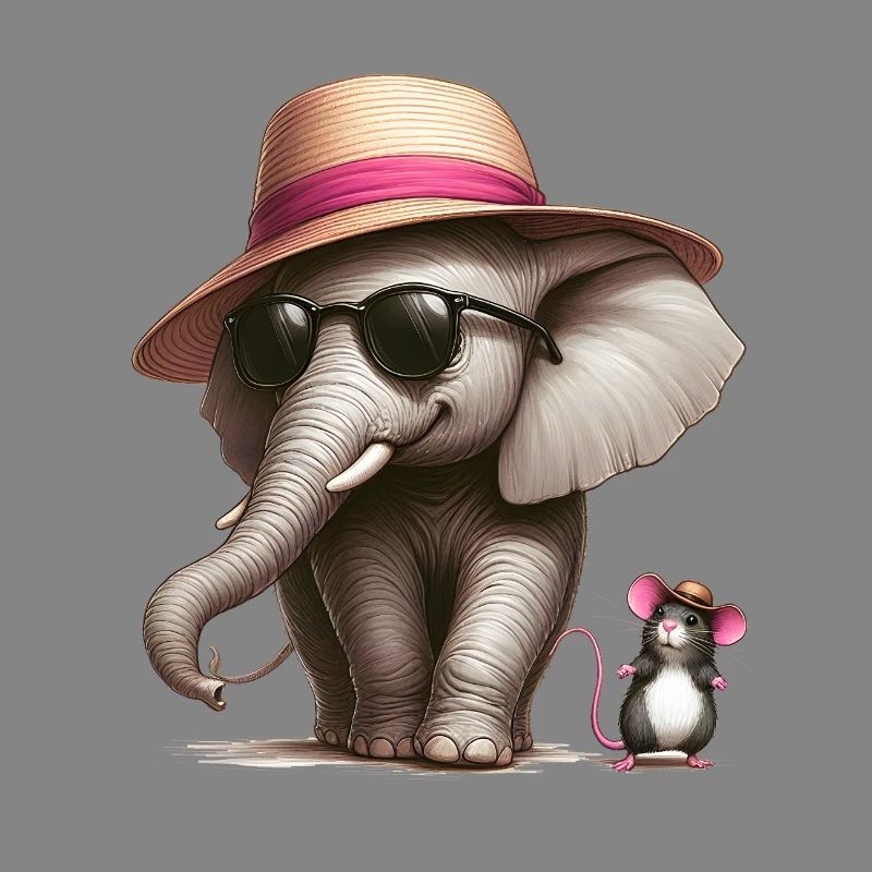 Elephant with Mouse