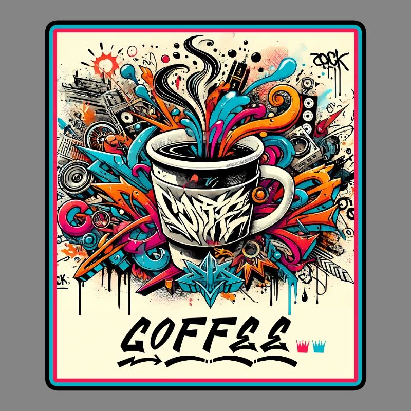 Coffee Graffiti Explosion