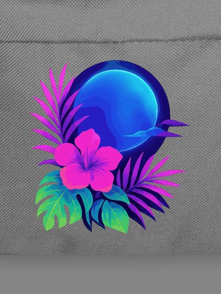 Neon Tropic Moon