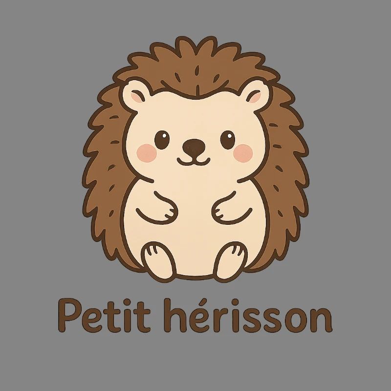 hérisson mignon "Petit hérisson"