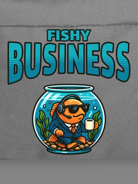 Fischgeschäft im Aquarium