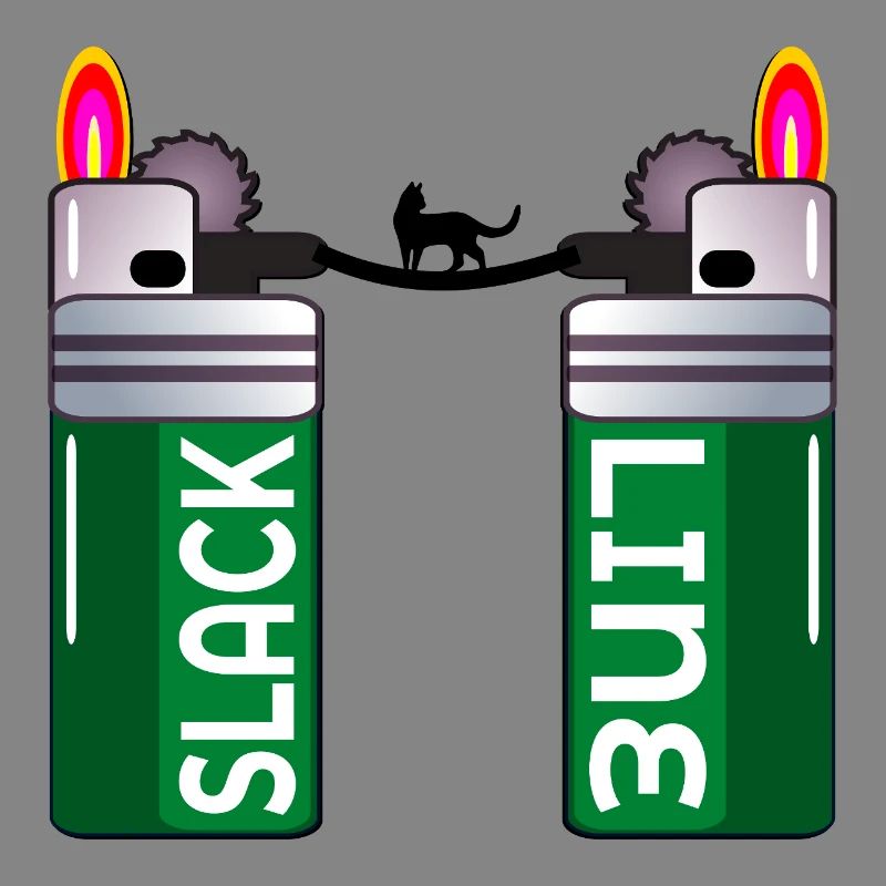 SLACKLINE CAT SMOKER LIGHTER