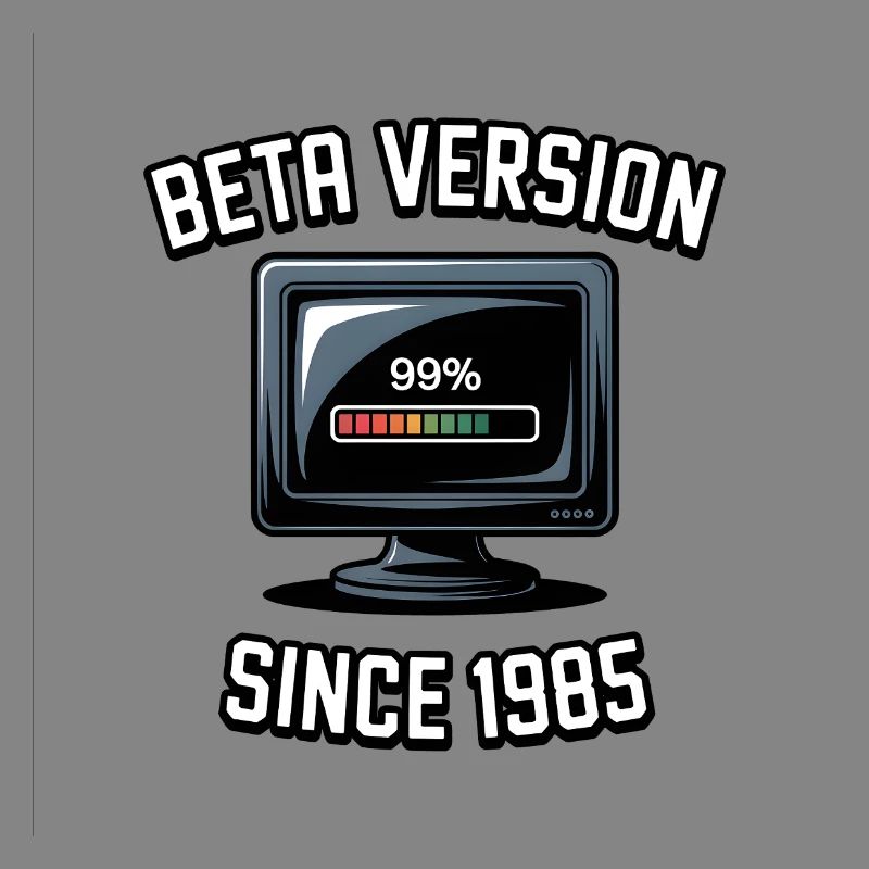 Rétro ordinateur Progrès Conception