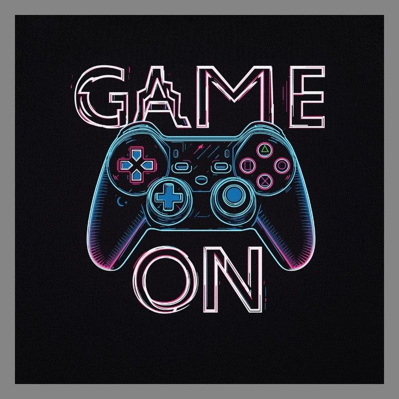 Conception de manette de jeu néon