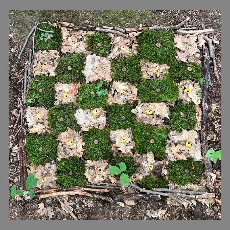 Forest Plants Pattern Design