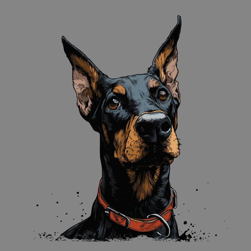 Cooler Dobermann