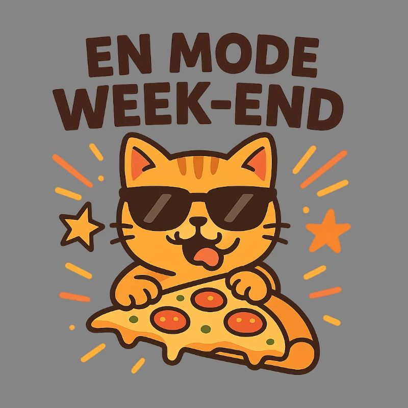 Cat Pizza Weekend
