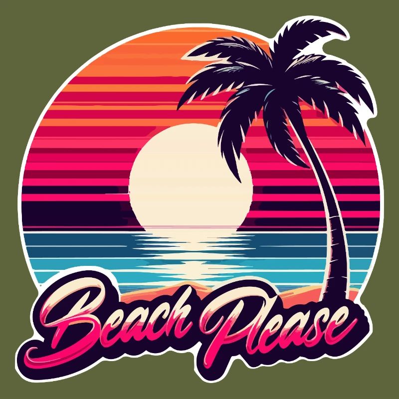Beach Sunset Beach Please