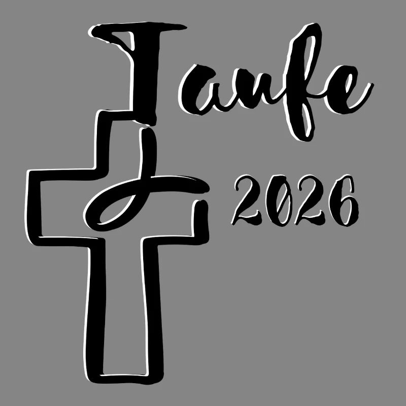 Baptism 2026 Cross with Fish Dipping