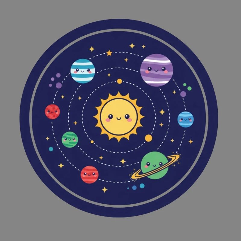 Cheerful Solar System Design