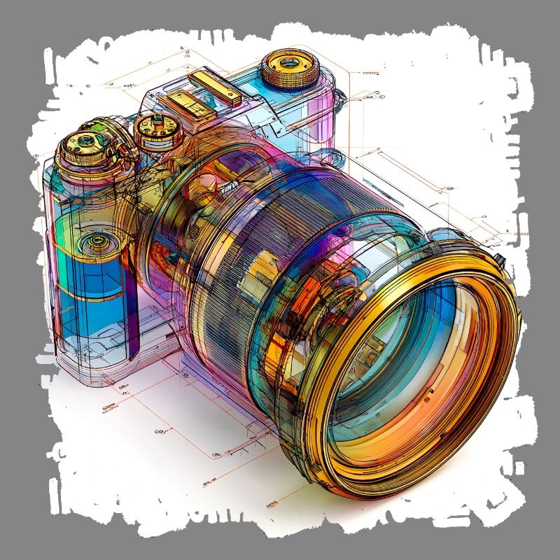 Digital camera as CAD design blueprint
