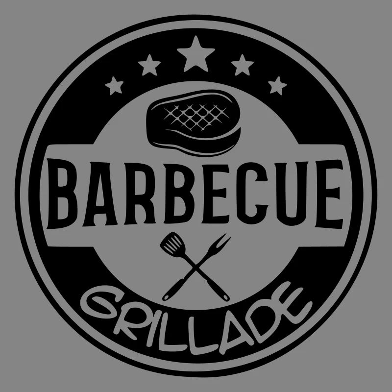 BBQ grill logo