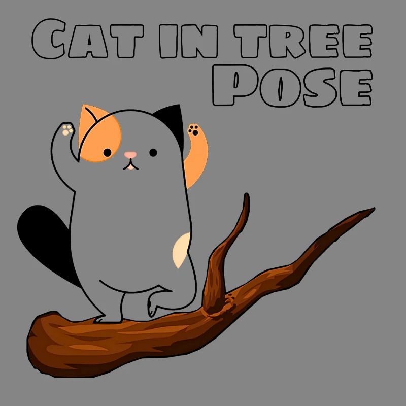 Cat in Tree Pose