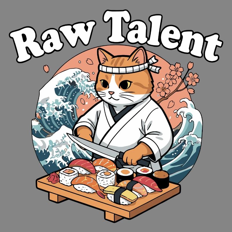 Cat Chef Sushi Master