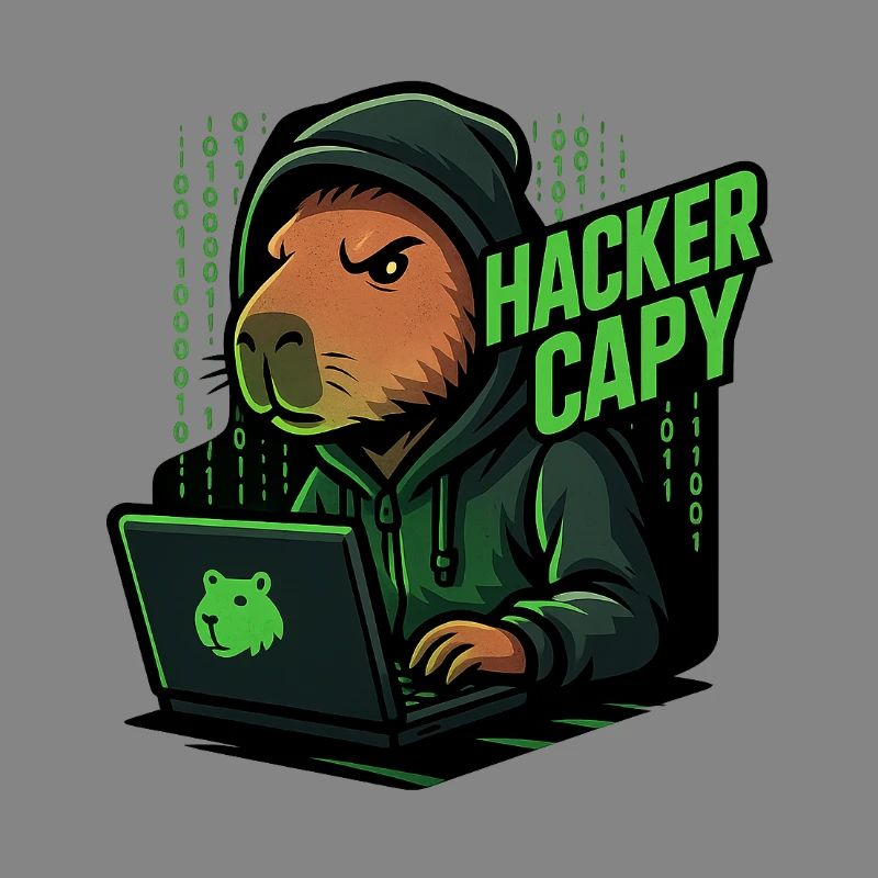 Hacker Capy – Cyber Capybara Tech