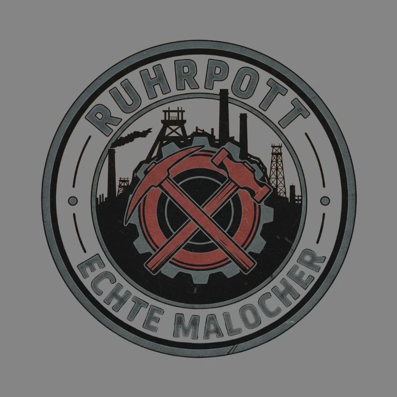 Ruhrpott Echte Malocher Patch