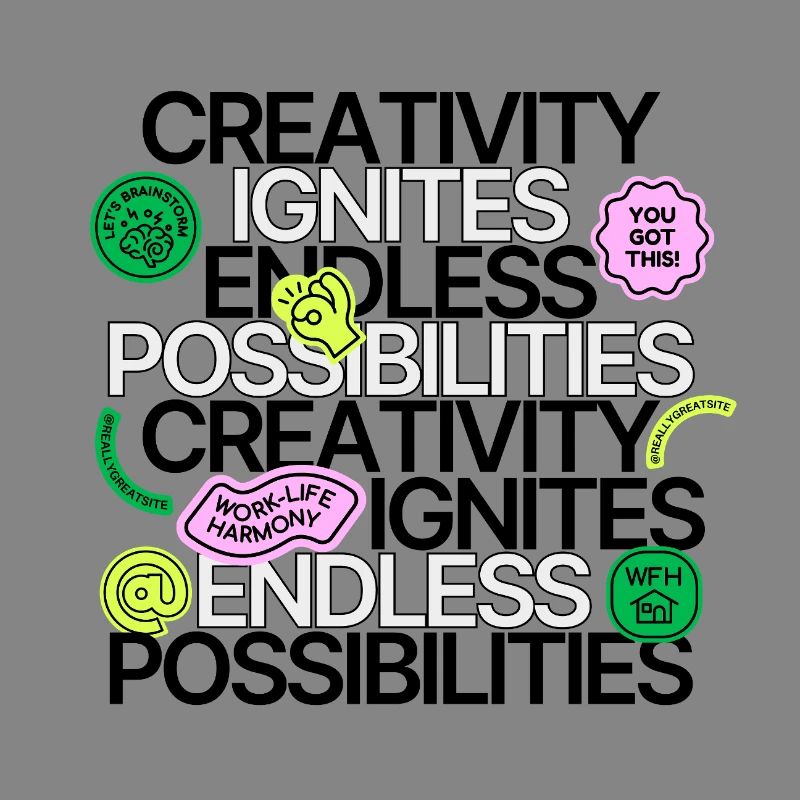 Creativity Ignites Endless Possibilities