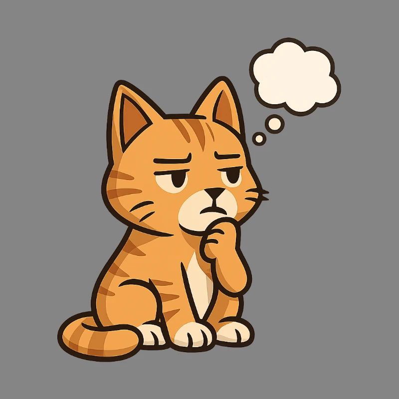 Chat-Réfléchi