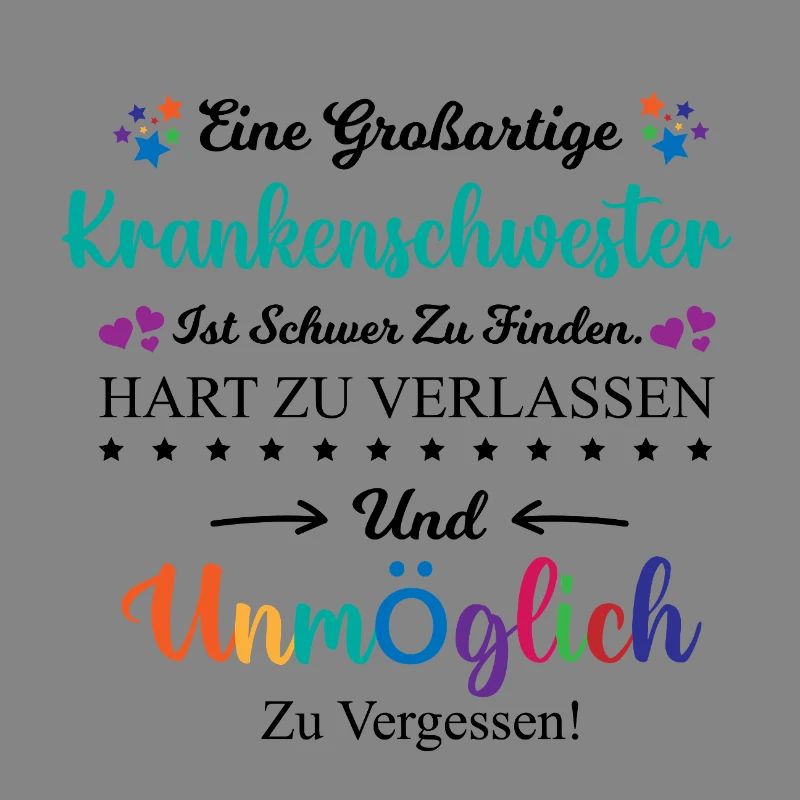 Krankenschwester Beruf Spruch Abschied Geschenk