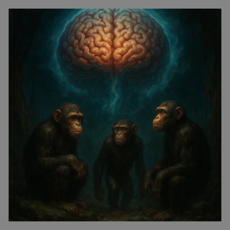 Brainlight: Three monkeys in a dream