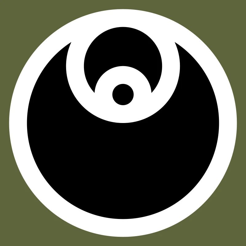 Circle Emblem Filled