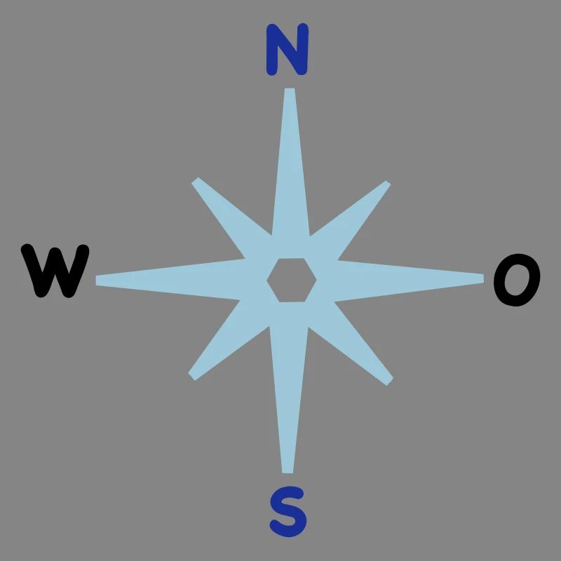 Compass Cardinal Directions Star Compass Maritime