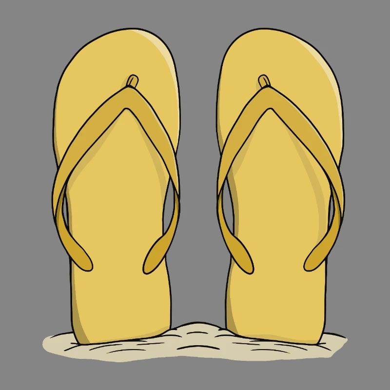 Sunny Beach Flip Flops