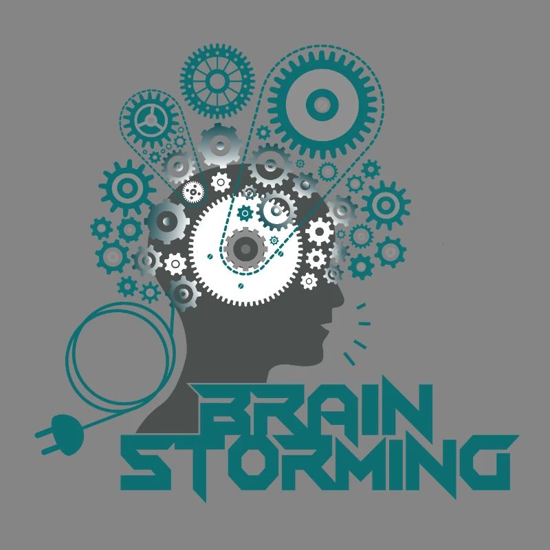 Brainstorming Head – Office & Idées de bureau