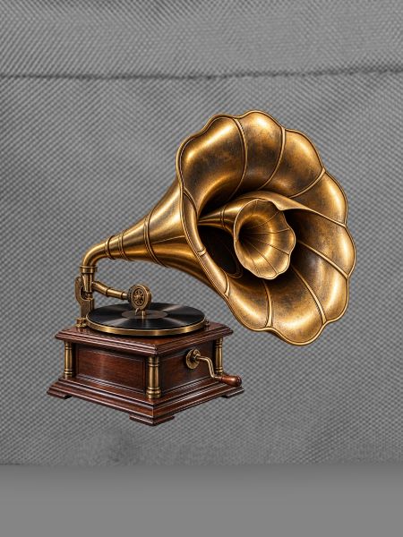 Antikes Grammophon