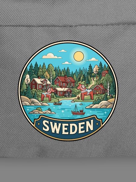 Schweden Reiseabzeichen Dala Pferdearchipel